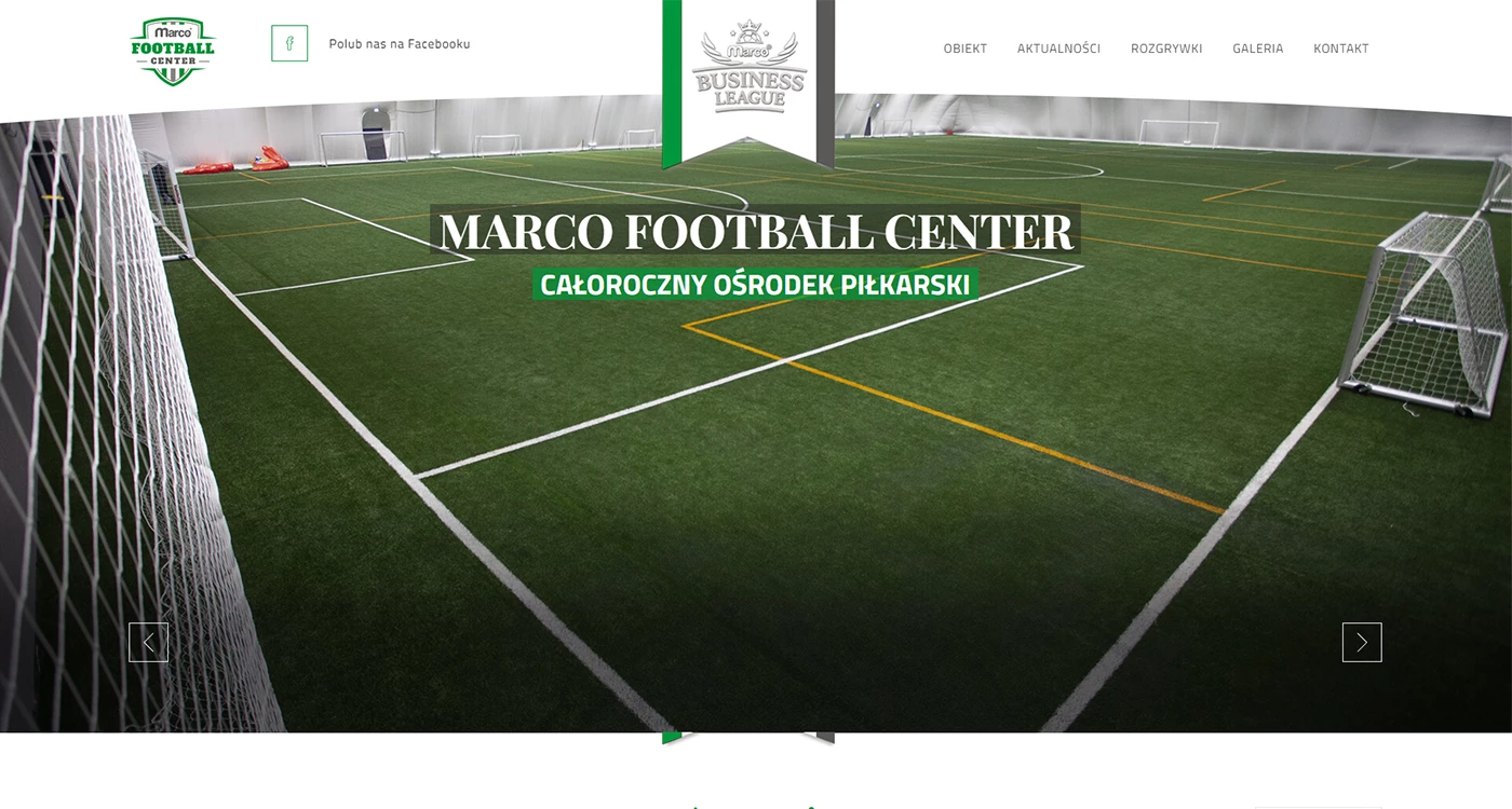 Marco Business League -  - Strony www - 1 projekt
