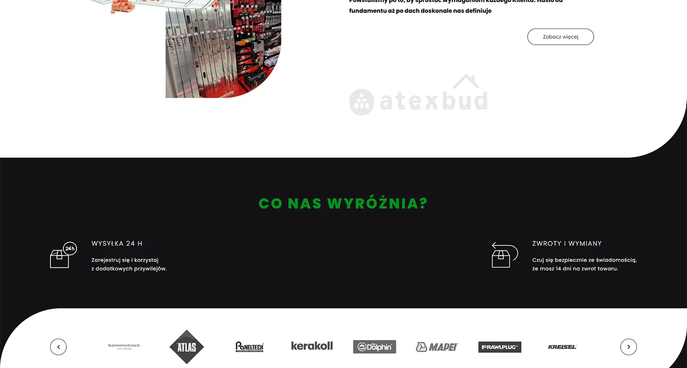 Atexbud -  - Sklepy www - 3 projekt
