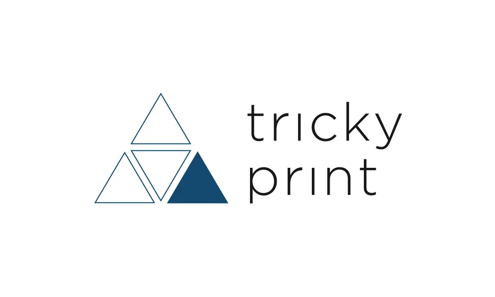 Tricky print - logo -  - Logotypy - 1 projekt