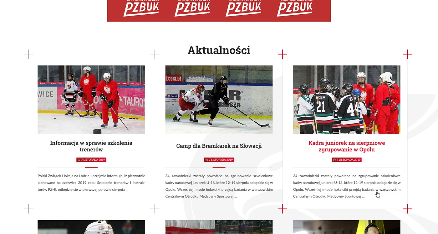 Polski Związek Hokeja na Lodzie - Sport - Portale - 2 projekt